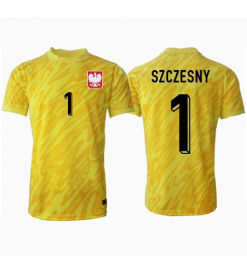 Polen Wojciech Szczesny #1 Målmand Replika Hjemmebanetrøje EM 2024 Kortærmet